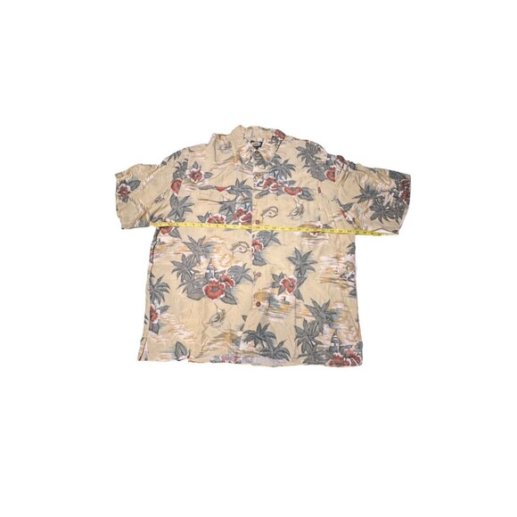 Vintage RARE Unique Tommy Bahama Hawaiian Swordfish Logo Camp Shirt Men’s XL - Picture 14 of 14
